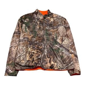 Redhead Polyester Blend‎ Realtree Camo Hi-Vis Reversible Jacket Men's Large